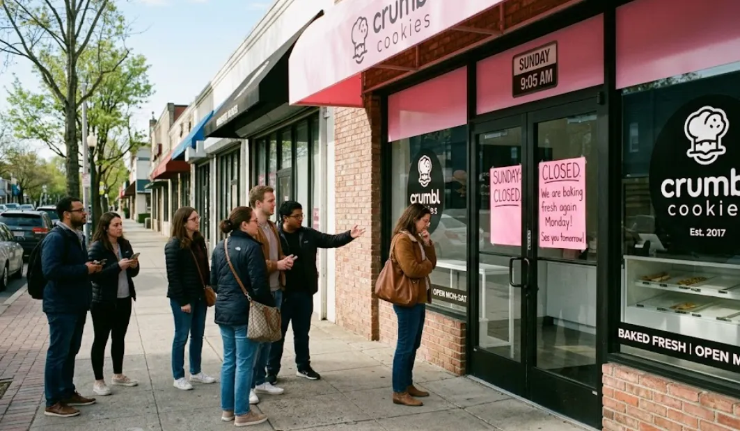 Why Crumbl Cookies Does Not Open on Sundays?