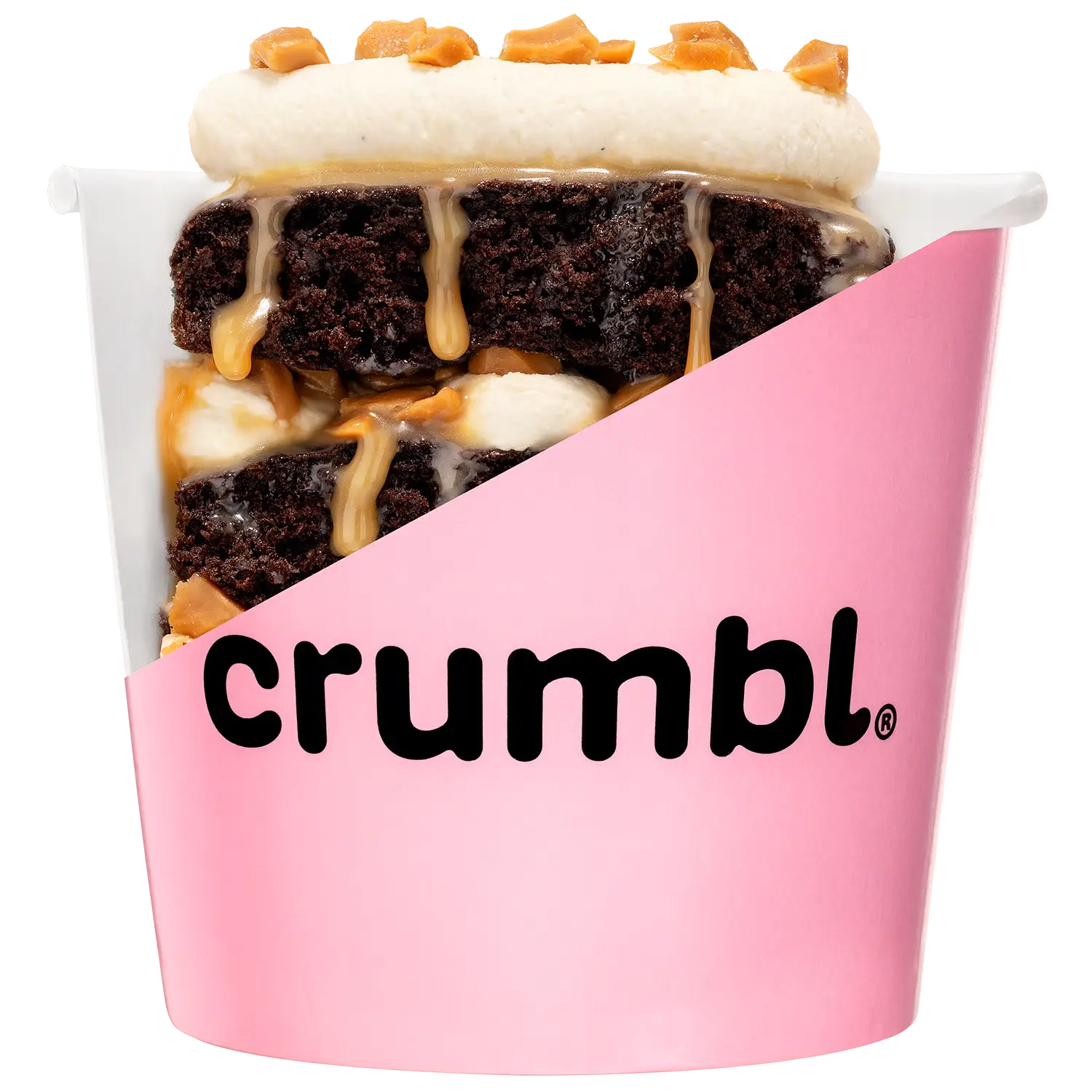Chocolate Toffee Cake Cup